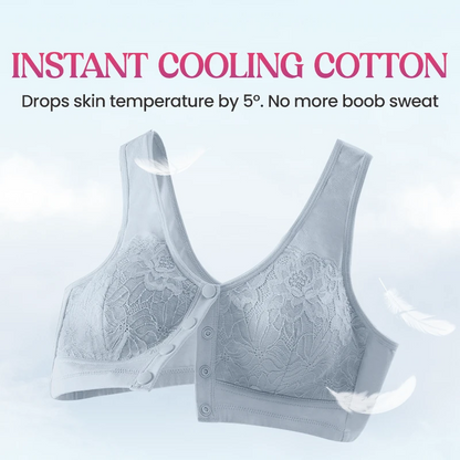 💥Front Closure Breathable Cotton Lifting Bra for Seniors